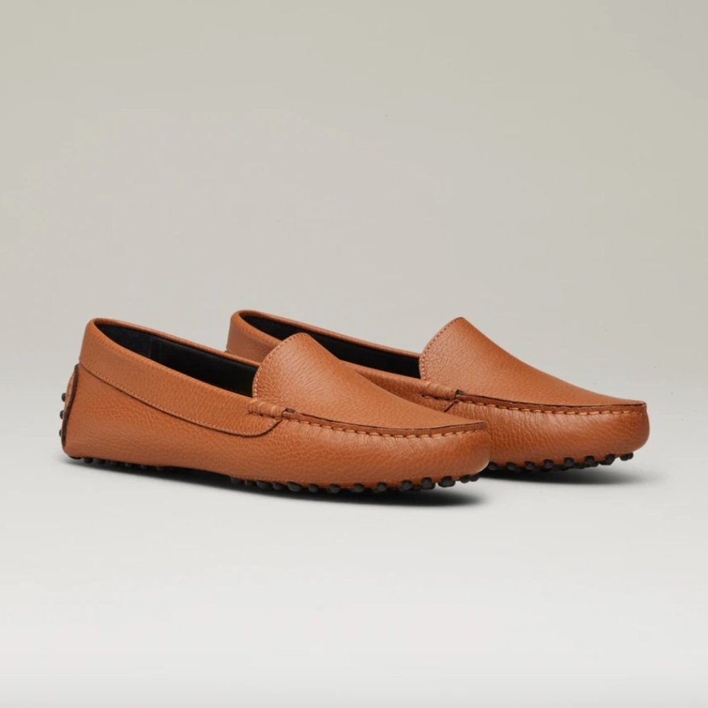 M.Gemi The Felize Drivers - EUC - Leather Cappuccino Tan Size 36.5